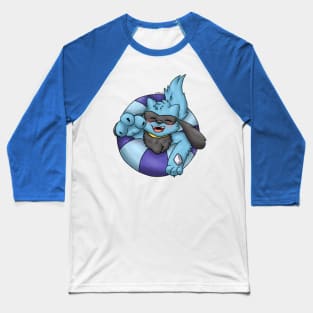 Swimmer boi (Fox) Baseball T-Shirt